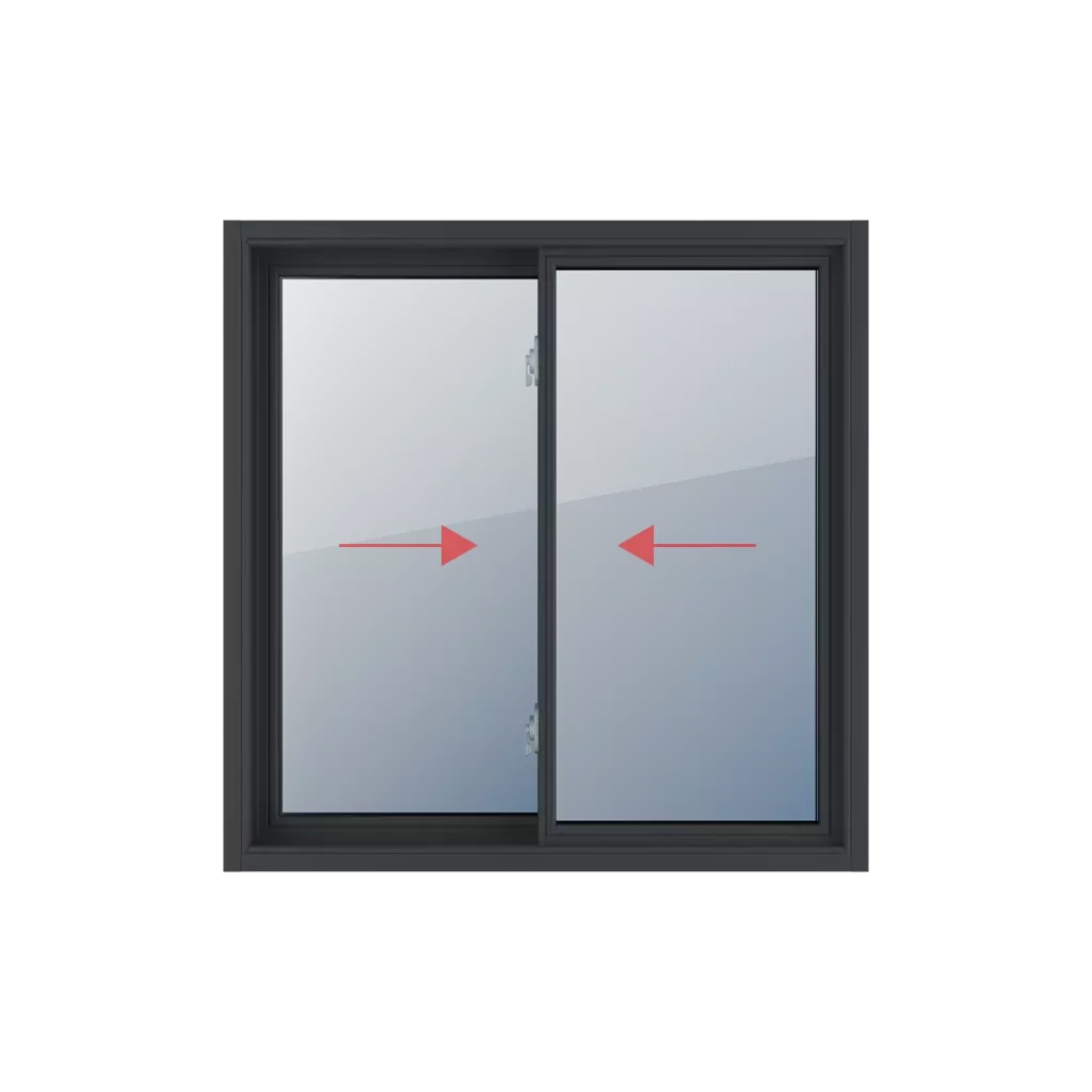 Schieben nach rechts, Schieben nach links fenster fenstertypen schaerpe horizontal-gleitend  