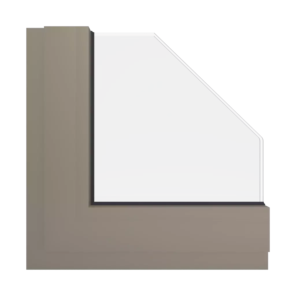 RAL 1035 Perlbeige fenster fensterfarbe ral-aluminium ral-1035-perlbeige interior